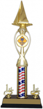 Pinewood Derby Turbo Trophy - 61033