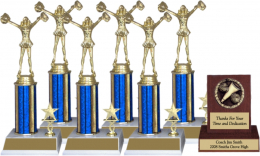 Cheerleading All Star Trophy Package - 8145CH