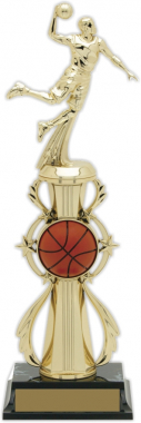 Male Basketball Player Trophy
