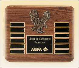 American Eagle 12-plate Perpetual Plaque