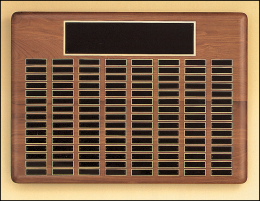 22" x 30",  72-plate Perpetual Plaque