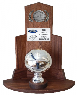 Volleyball State Runner-up Trophy