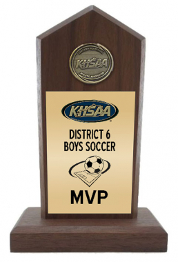 Official KHSAA 9" Mini Trophy with Medallion