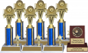 Volleyball All Star Trophy Package - 8145VB - 8145VB-PACK