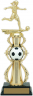 Female Soccer Riser Trophy - 96514