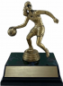 7" Female Basketball Player "Competitor" Trophy - JDS43-8652