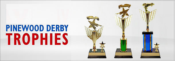 Pinewood Derby scouts