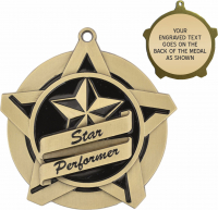 2-1/4" Star Performer Super Star Medallion