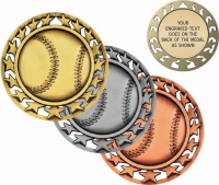 2-1/2" Baseball Star Medallion