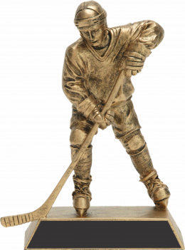 Hockey Male Gold Resin