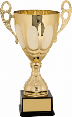 14" Gold-Metal Cup Trophy