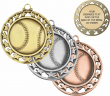 2-1/2" Baseball Medallion - SSM-1-NR