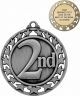 2-1/2" 2nd Place Medallion - SSM-62-NR