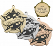 2-1/4" Pinewood Derby Super Star Medallion - 43113-NR